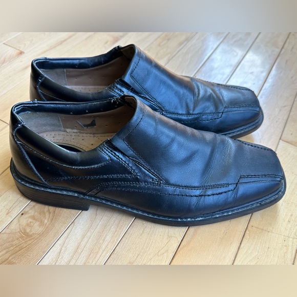 Dockers slip on leather dress shoes - Picture 3 of 6